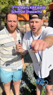 MeetJew Man On The Street! 👀

We asked @maxheering1 , F**k, Marry, Kill - Schnitzel, Falafel, or Shawarma?! 😋🇮🇱

Want to be interviewed at one of our events?! 

Get your ticket to one of our Rosh Hashanah events! 👇🏼

Thursday, September 10: NYC Rosh Hashanah Mingle + After Party in collaboration with @abraham_ay_ at @harbornewyorkcity 💫

Thursday, September 10: LA Rosh Hashanah Rooftop Mixer + Afters at @matriarch_la ✨

Thursday, September 17: North American Virtual Speed Dating - High Holidays editions for all ages 21+ 💙

LINK IN BIO to save your spot! ☝🏼

#jewishparty #jewishevents #roshhashana #nyc #losangeles