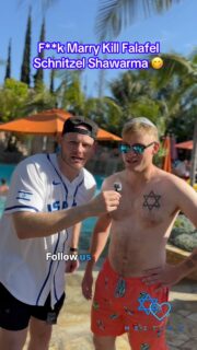 MeetJew Man On The Street! 👀

We asked Jewish Marine, @bannaron1028 , F**k, Marry, Kill - Schnitzel, Falafel, or Shawarma?! 😋🇮🇱

Want to be interviewed at one of our events?! 

Get your ticket to one of our Rosh Hashanah events! 👇🏼

Thursday, September 10: NYC Rosh Hashanah Mingle + After Party in collaboration with @abraham_ay_ at @harbornewyorkcity 💫

Thursday, September 10: LA Rosh Hashanah Rooftop Mixer + Afters at @matriarch_la ✨

Thursday, September 17: North American Virtual Speed Dating - High Holidays editions for all ages 21+ 💙

LINK IN BIO to save your spot! ☝🏼

#jewishparty #jewishevents #israel #kosherfood #roshhashanah