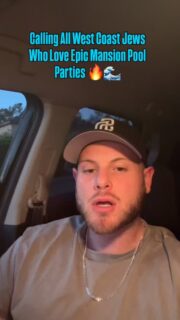 WEST COAST JEWS! 🌊☀️

We are back again with the hottest Jewish party on the West Coast this year at the most magical mansion in all of Southern California! 🔥

😋All you can eat kosher pizza buffet (falafel, salads, chips, dips, fruit, veggies, desserts) 
🥂Open bar 
🌊2 pools (1 indoor)
💦Jacuzzis
🐒Jungle gym
🏀Basketball court
🏐Volleyball court
🏏Pickleball
🏓Ping pong
🎧Sounds by @jyn_kalazan 
🤩And much more! 

🗓️Sunday, May 24th. 1-6pm. 
📍Long Beach, CA. 
👉🏼For ages 21+ 

And we are celebrating my 30th birthday! 🥳

Don’t miss this incredible party with hundreds of beautiful Jews! 🇮🇱✡️

Special deals for former/current military, message us to get yours! 🇺🇸

LINK IN BIO to get your ticket! 👆🏼

#jewish #meetjew #losangeles #sandiego #party